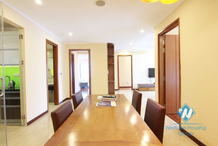 A charming and luxury 3 bedroom apartment for rent in Ciputra Compound